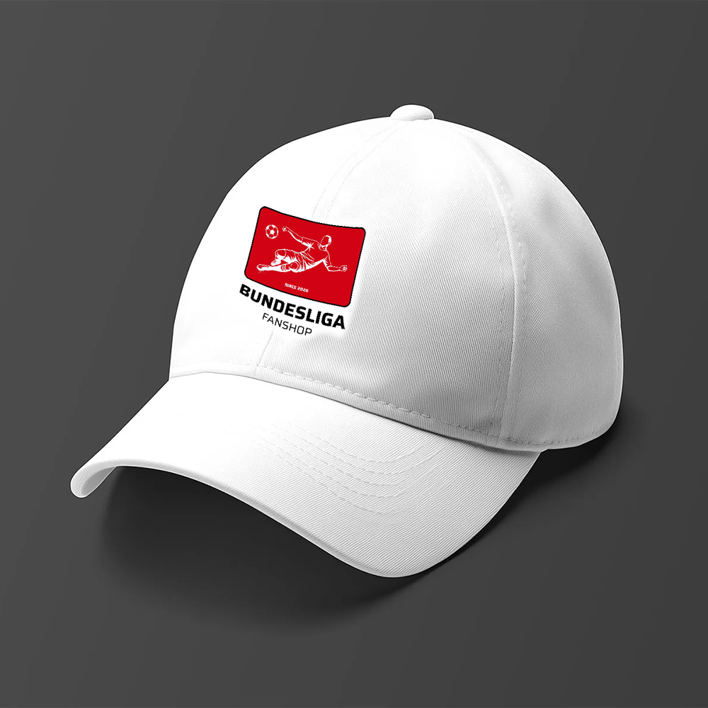 Bundesliga Fanshop Baseball Cap – Verstellbare Fan Mütze